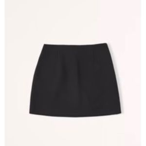 Abercrombie black menswear skort